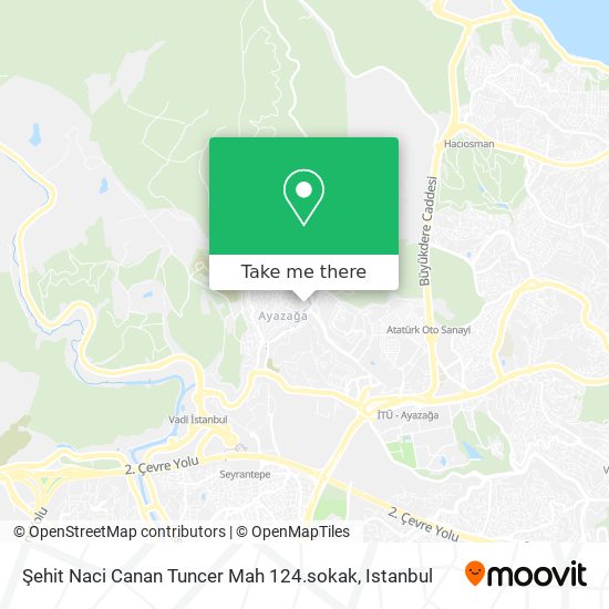 Şehit Naci Canan Tuncer Mah 124.sokak map