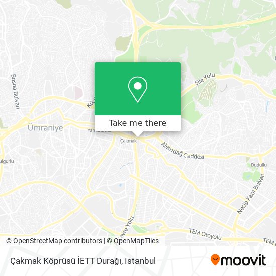 Çakmak Köprüsü İETT Durağı map