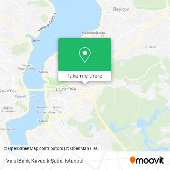 VakıfBank Kavacık Şube map