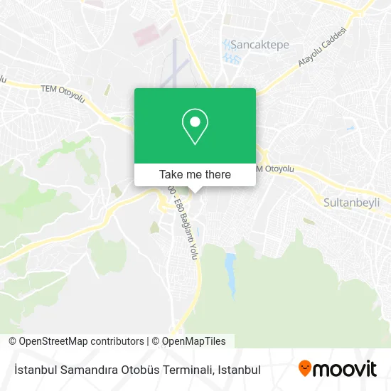 İstanbul Samandıra Otobüs Terminali map