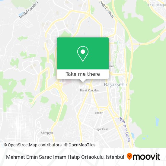 Mehmet Emin Sarac Imam Hatıp Ortaokulu map
