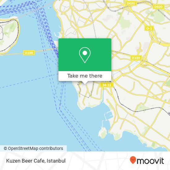 Kuzen Beer Cafe map