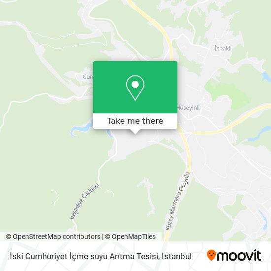 İski Cumhuriyet İçme suyu Arıtma Tesisi map