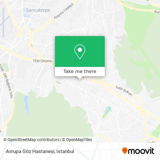 Avrupa Göz Hastanesi map