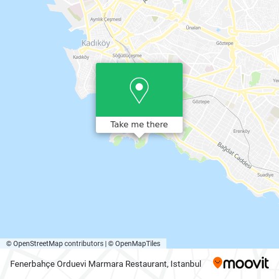 Fenerbahçe Orduevi Marmara Restaurant map