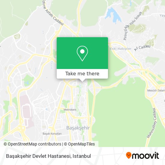 Başakşehir Devlet Hastanesi map