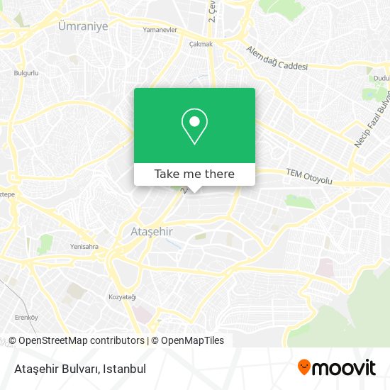 Ataşehir Bulvarı map