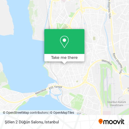 Şõlen 2 Düğün Salonu map