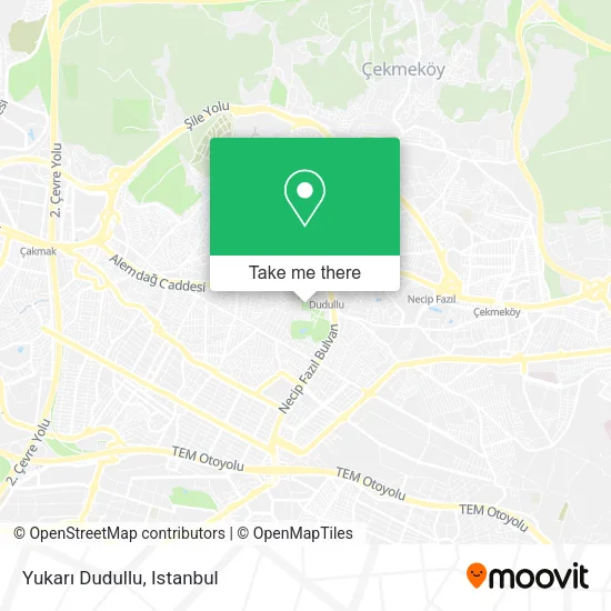 Yukarı Dudullu map
