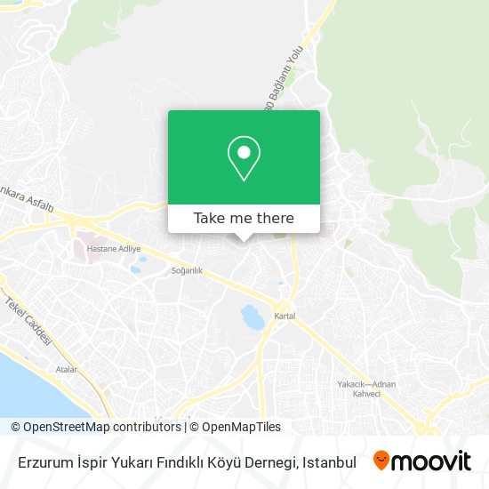 Erzurum İspir Yukarı Fındıklı Köyü Dernegi map