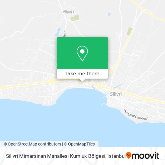 Silivri Mimarsinan Mahallesi Kumluk Bölgesi map