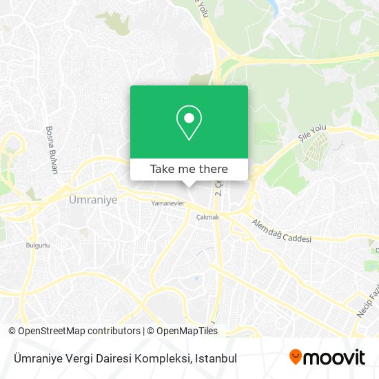 Ümraniye Vergi Dairesi Kompleksi map