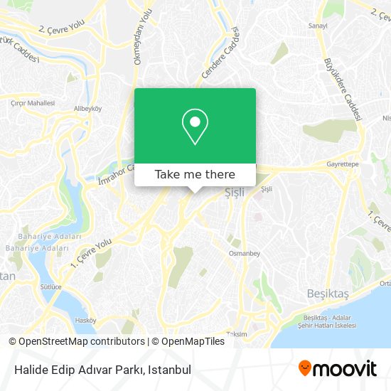 Halide Edip Adıvar Parkı map
