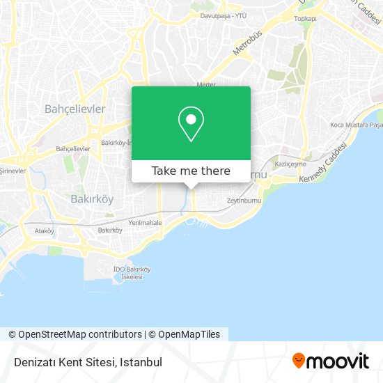 Denizatı Kent Sitesi map