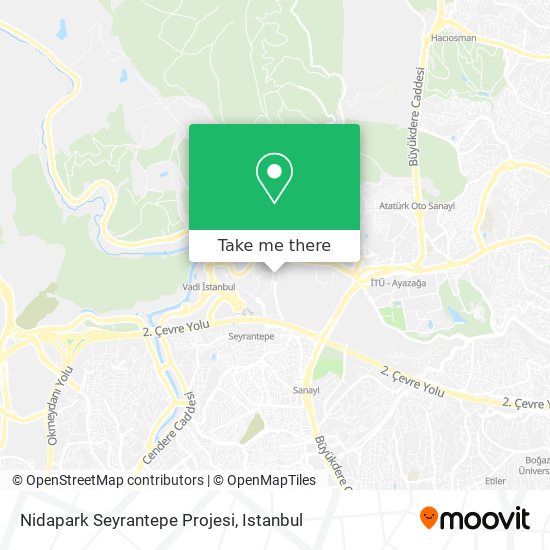 Nidapark Seyrantepe Projesi map