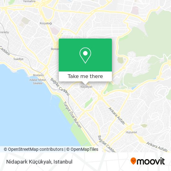 Nidapark Küçükyalı map