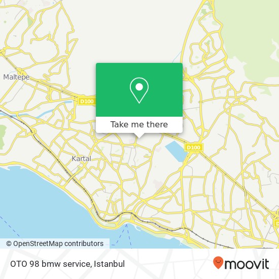 OTO 98 bmw service map