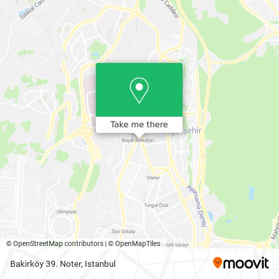 how to get to bakirkoy 39 noter in basaksehir by bus cable car or metro