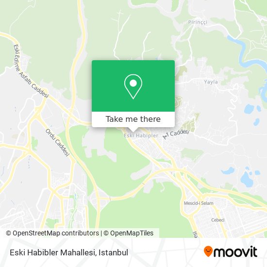 Eski Habibler Mahallesi map