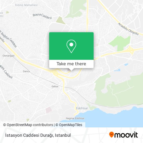 İstasyon Caddesi Durağı map