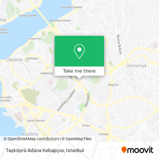 Taşköprü Adana Kebapçısı map