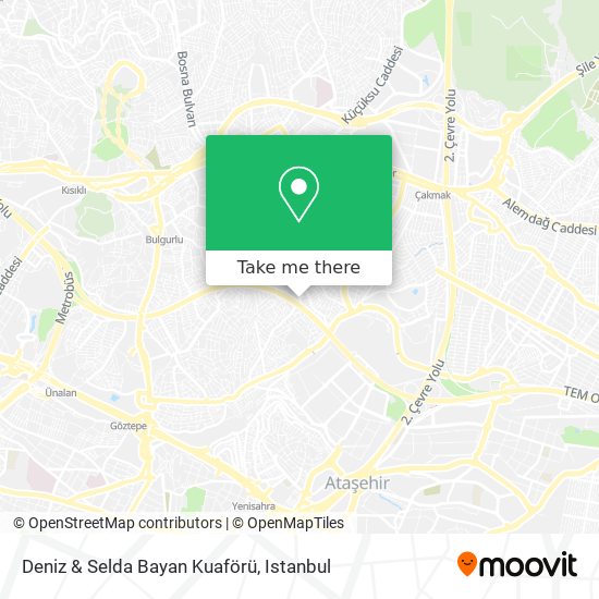 Deniz & Selda Bayan Kuaförü map