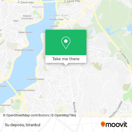 Su deposu map