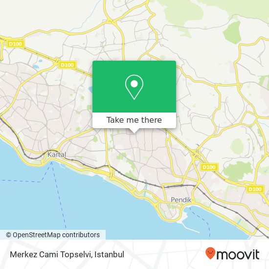 Merkez Cami Topselvi map