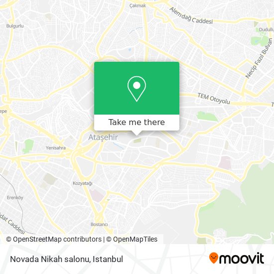 Novada Nikah salonu map