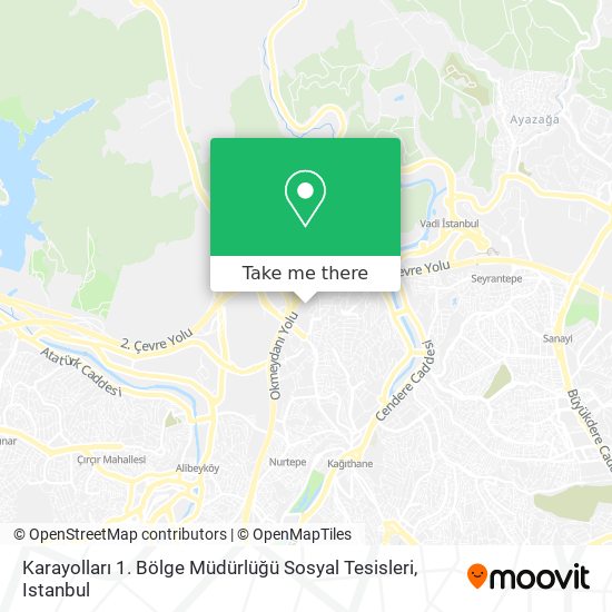 Karayolları 1. Bölge Müdürlüğü Sosyal Tesisleri map