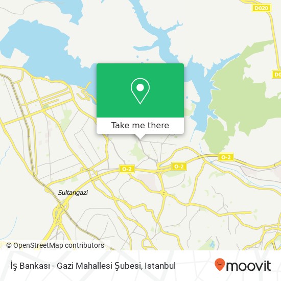 İş Bankası - Gazi Mahallesi Şubesi map