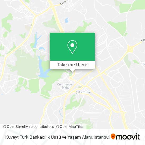 Kuveyt Türk Bankacılık Üssü ve Yaşam Alanı map