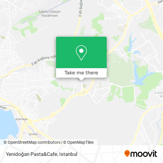 Yenidoğan Pasta&Cafe map