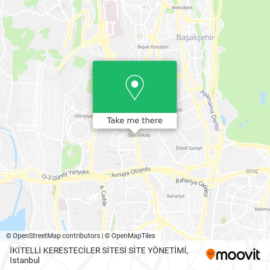 İKİTELLİ KERESTECİLER SİTESİ SİTE YÖNETİMİ map