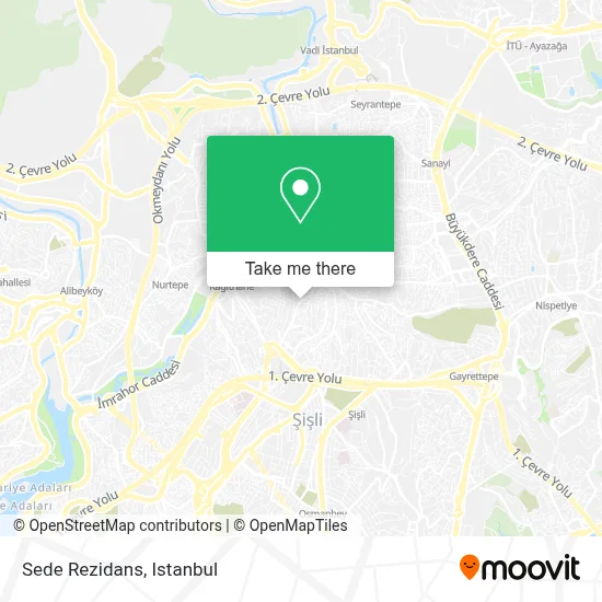 Sede Rezidans map