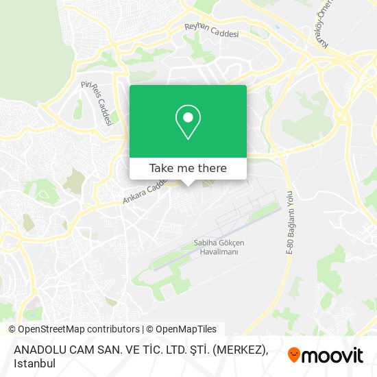 ANADOLU CAM SAN. VE TİC. LTD. ŞTİ. (MERKEZ) map