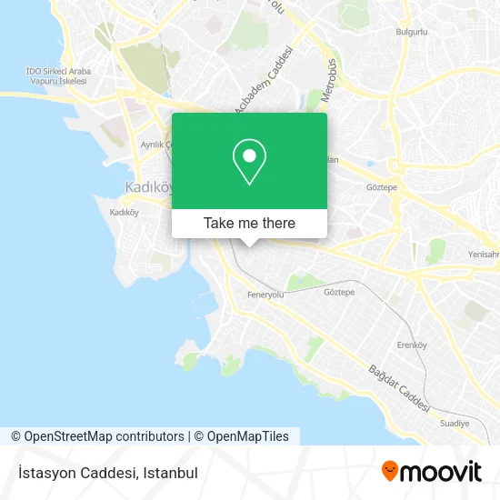 İstasyon Caddesi map
