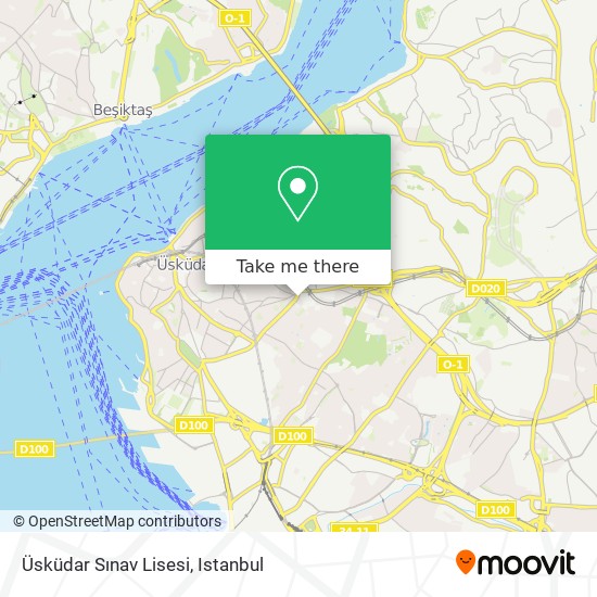 Üsküdar Sınav Lisesi map