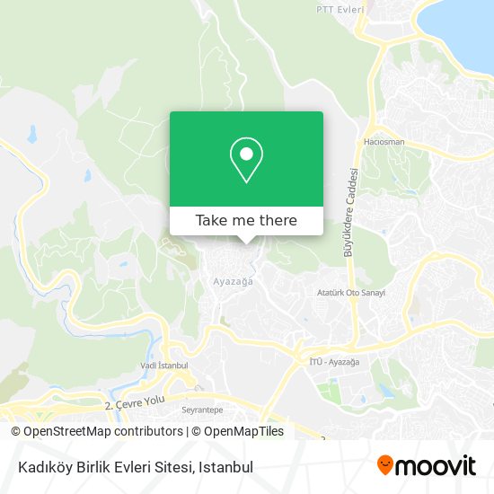 Kadıköy Birlik Evleri Sitesi map