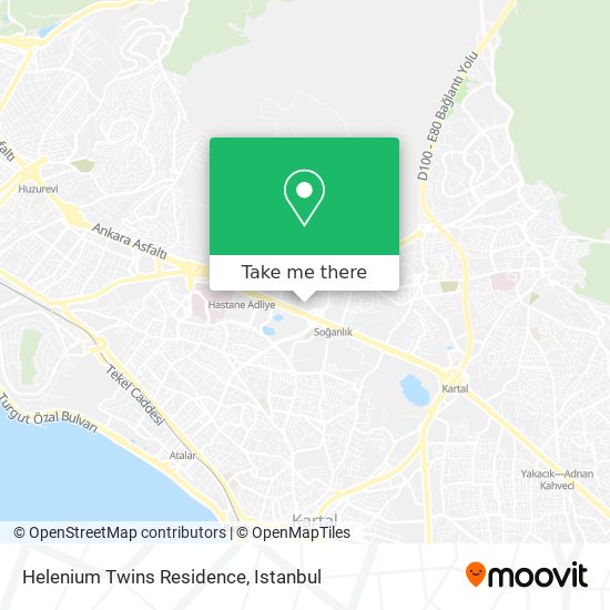 Helenium Twins Residence map