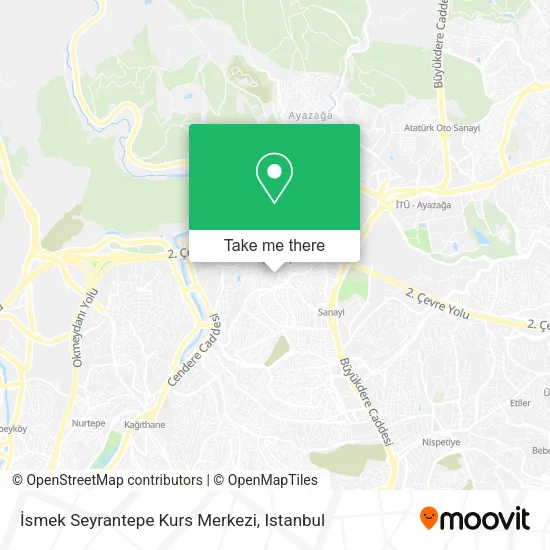 İsmek Seyrantepe Kurs Merkezi map