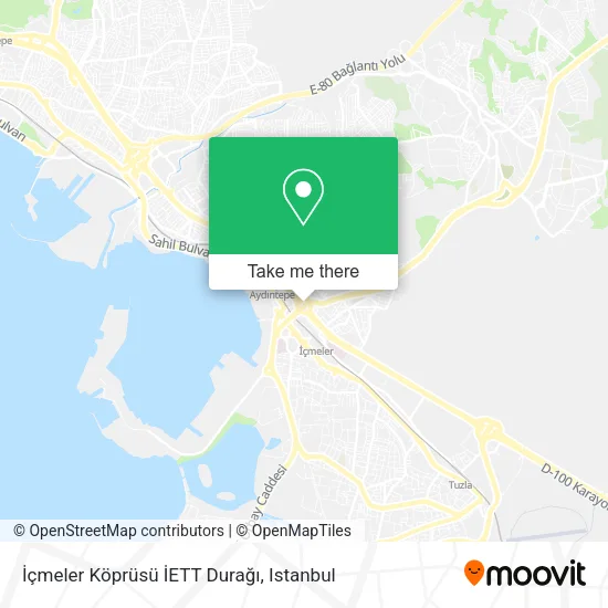 İçmeler Köprüsü İETT Durağı map