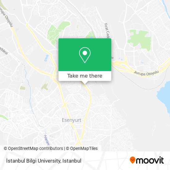 İstanbul Bilgi University map
