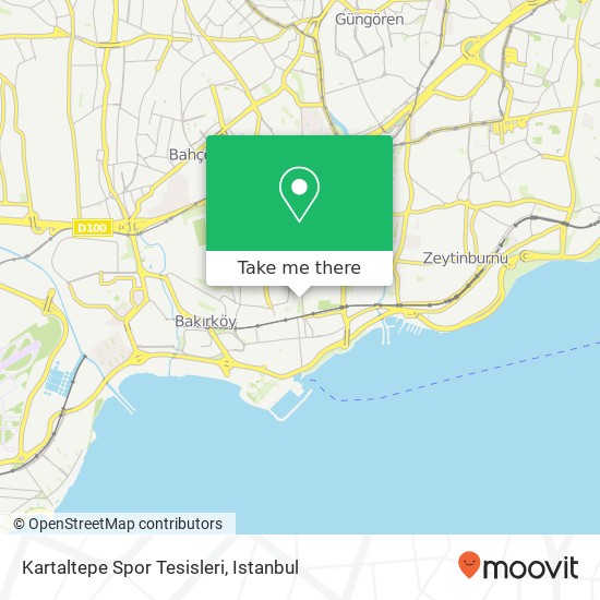 Kartaltepe Spor Tesisleri map