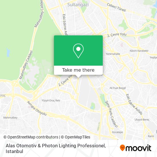 Alas Otomotiv & Photon Lighting Professionel map