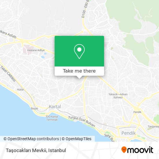 Taşocakları Mevkii map