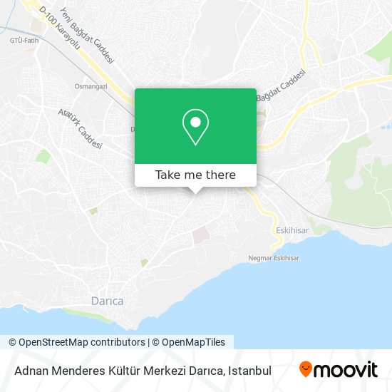 Adnan Menderes Kültür Merkezi Darıca map