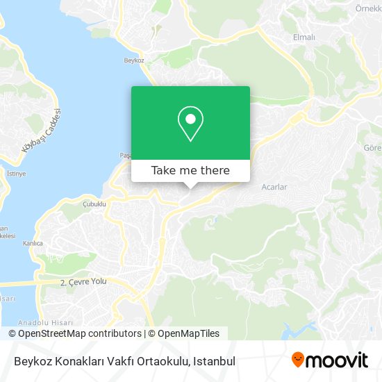 Beykoz Konakları Vakfı Ortaokulu map