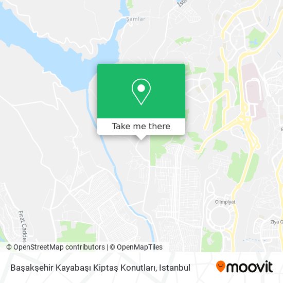 Başakşehir Kayabaşı Kiptaş Konutları map