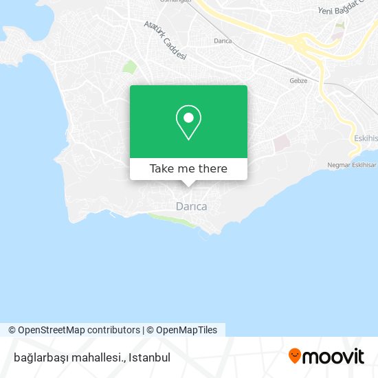 bağlarbaşı mahallesi. map